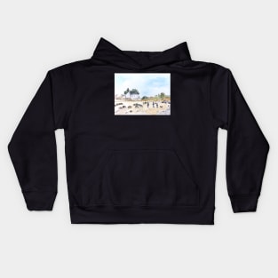 Beach walkers Kids Hoodie